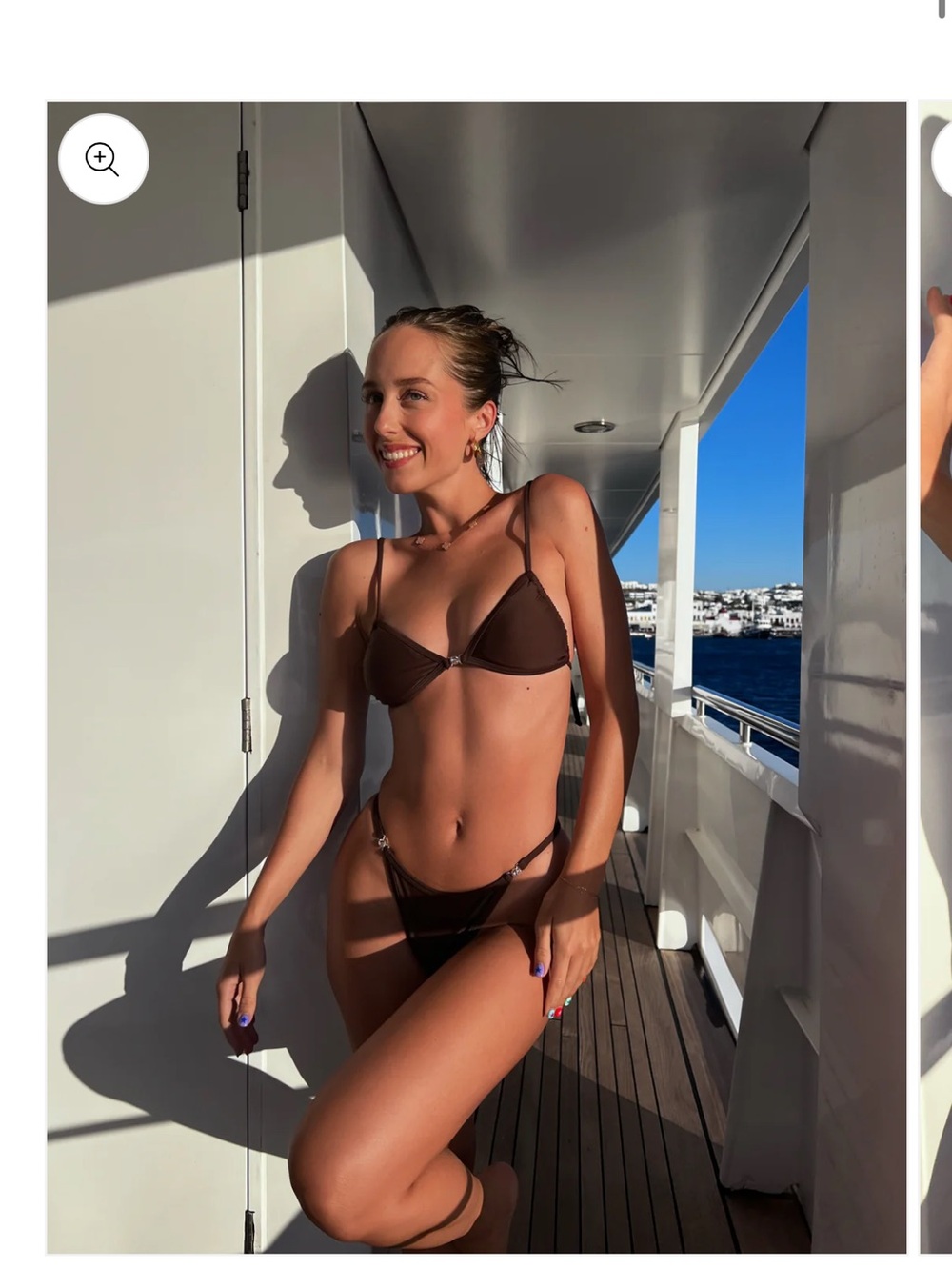 Strawberry Milk Mob Juno Bikini set